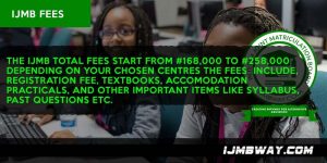 IJMB Tuition fees